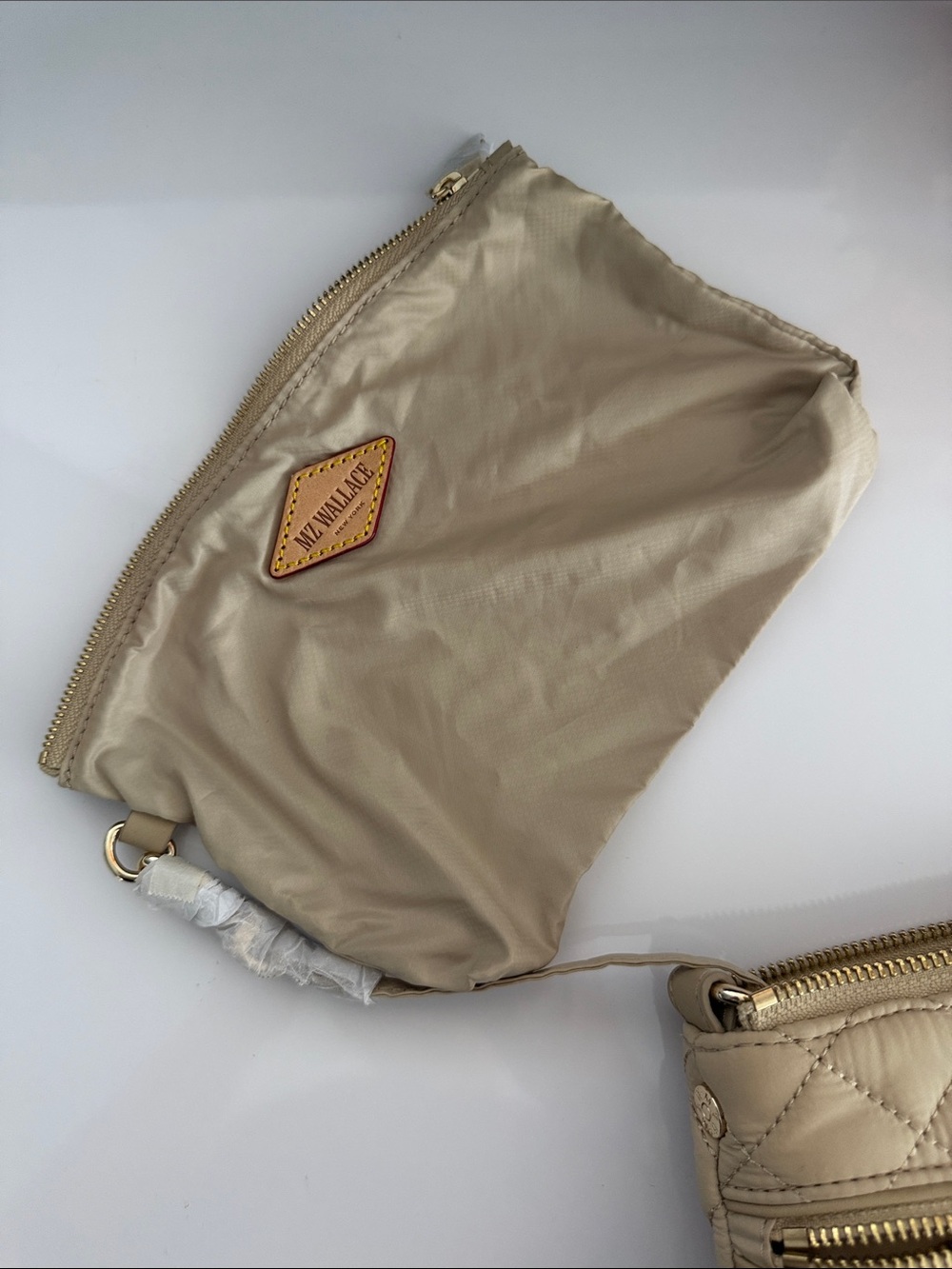 MZ Wallace Downtown Crosby Crossbody in Buff - Picture 8 of 13